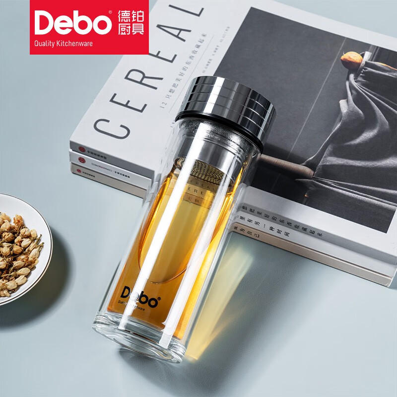 Debo德铂 阿隆索(磁吸玻璃杯) DEP-875 350ml高清大图