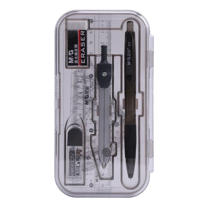 晨光 M&G 圆规套装 ACS90809 8件套 套图片