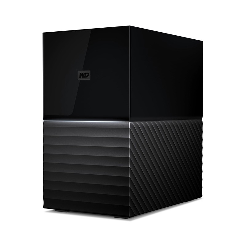 西部数据(WD) 2盘位磁盘阵列 BOOK Duo 28TB My Book3.5英寸移动硬盘加密硬盘