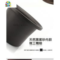 砂锅炖锅家用汤煲养生煲 预约 御用黑紫砂陶瓷汤煲煮粥电炖锅 FENGHOU 红紫砂1.5L(1至2人推荐)