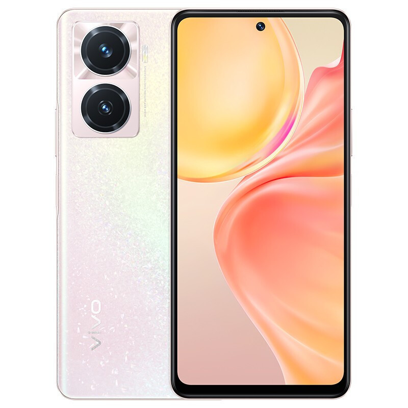 vivoY77 8GB+256GB 晶钻粉 旗舰级80W双芯闪充 6nm天玑930 120Hz护眼原色屏 5000万超清影像 5G手机 Y77