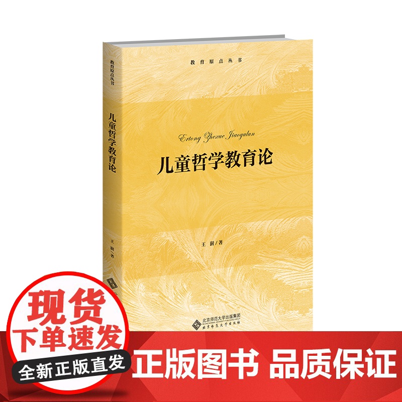 儿童哲学教育论 9787303303908 王澍 著 北京师范大学出版社 正版书籍高清大图