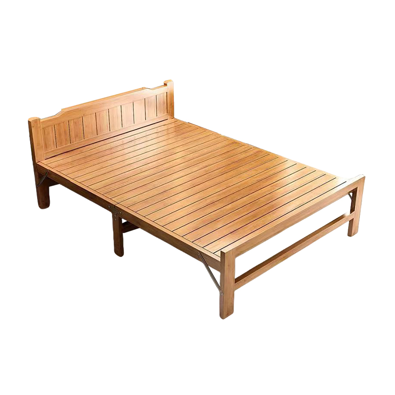 围达 竹床折叠床 150cm加高宽片 张高清大图