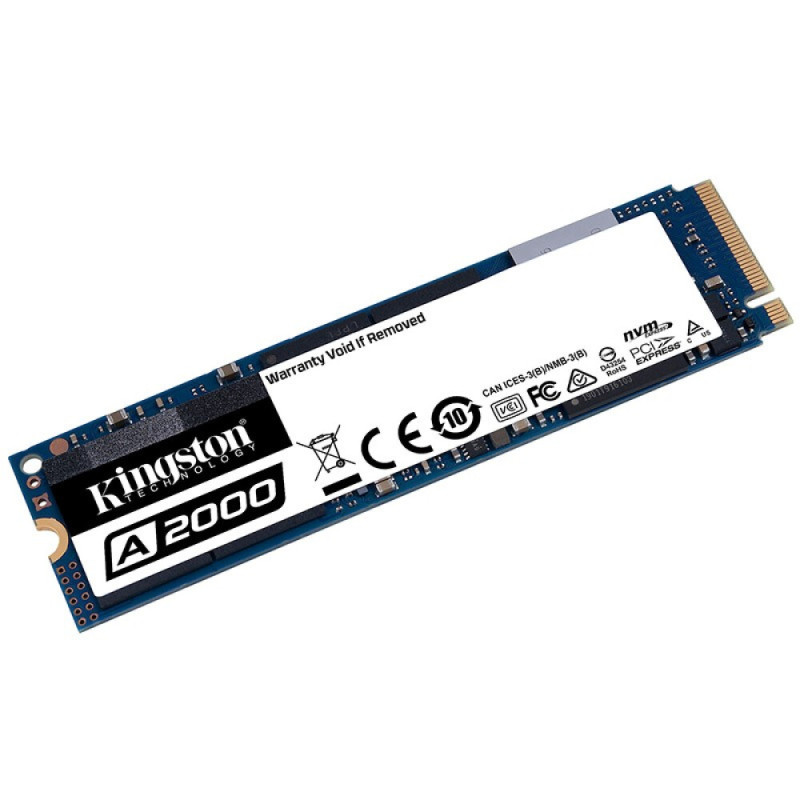 金士顿 (Kingston) 1TB SSD固态硬盘 M.2接口(NVMe协议) A2000系列