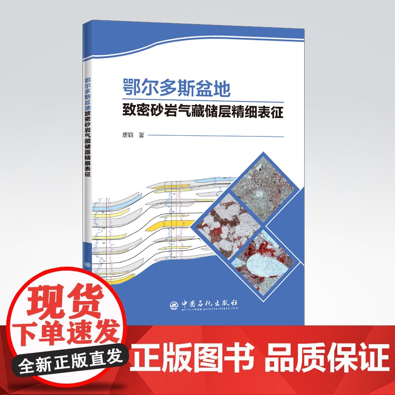 [店]鄂尔多斯盆地致密砂岩气藏储层精细表征 鄂尔多斯盆底,致密砂岩气藏,储层表征,储层精细表征 978751145725高清大图