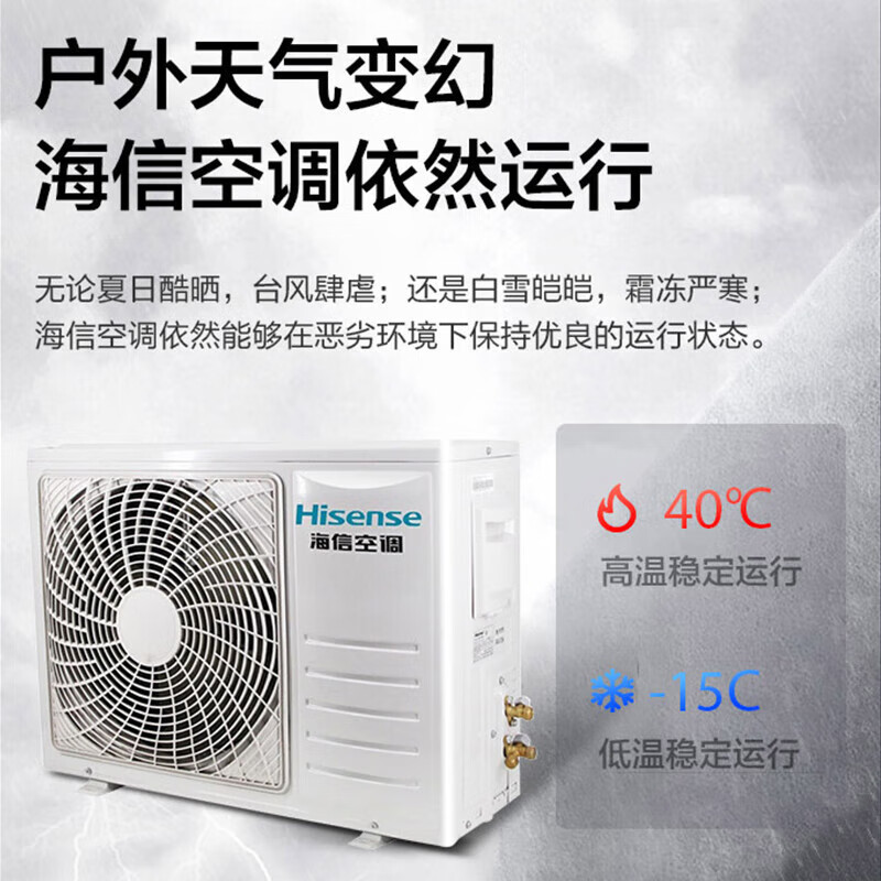 海信 KFR-120LW/TS16DSBp-A2一价全包(包8米铜管)立式柜机空调 5匹 二级变频恒温工业专用基站空调
