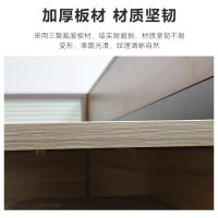 臻远GWD-004职员办公桌屏风桌椅组合卡座电脑桌职员隔断工位 干型4人位