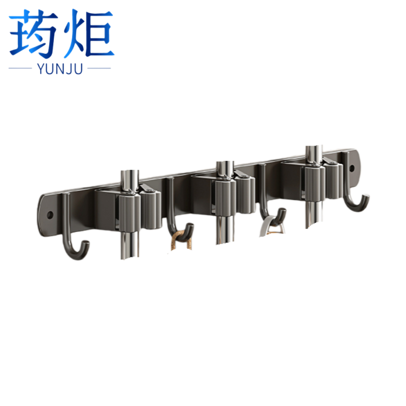 荺炬 拖把收纳架高清大图