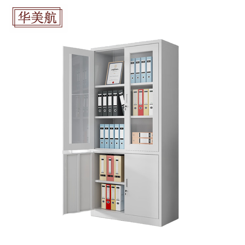 华美航 文件柜 185*90*39cm台高清大图