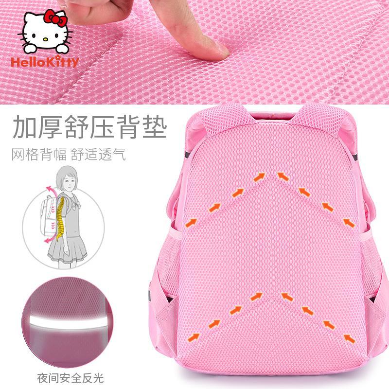 hellokitty幼儿园书包女可爱学前班凯蒂猫宝宝3岁5大班儿童双肩包新款 正品 儿童节礼物 新年礼物