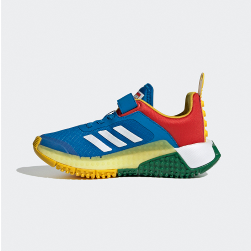 Adidas阿迪达斯 童鞋 2021春季新款 乐高联名系列小童跑步运动鞋