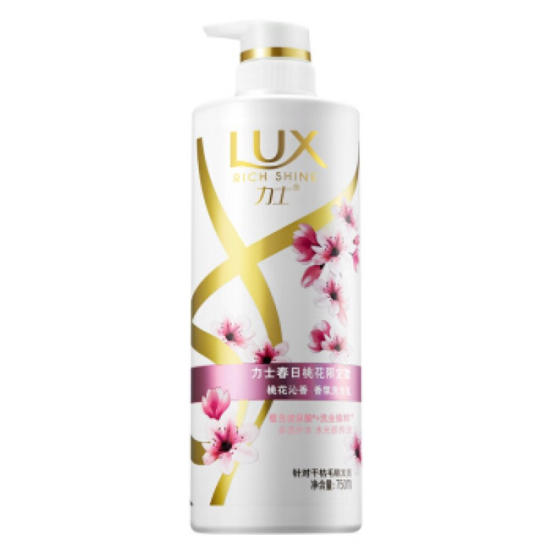 力士(LUX) 2*750ml桃花沁香香氛洗发乳 单位:750ml/瓶