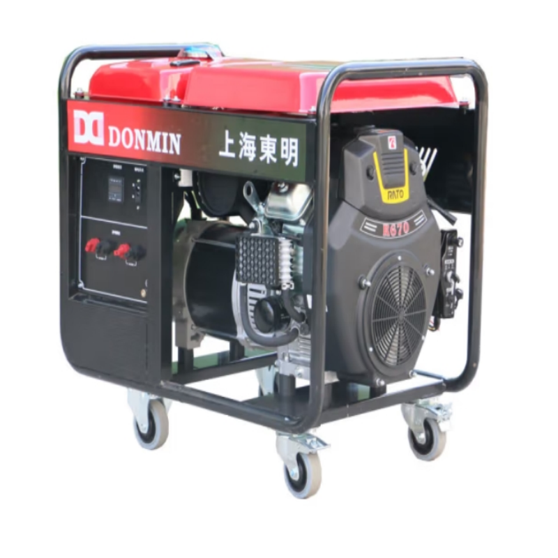 东明DONMIN 220V单相10千瓦汽油发电机组,应急备用发电机DM12000CXD-1