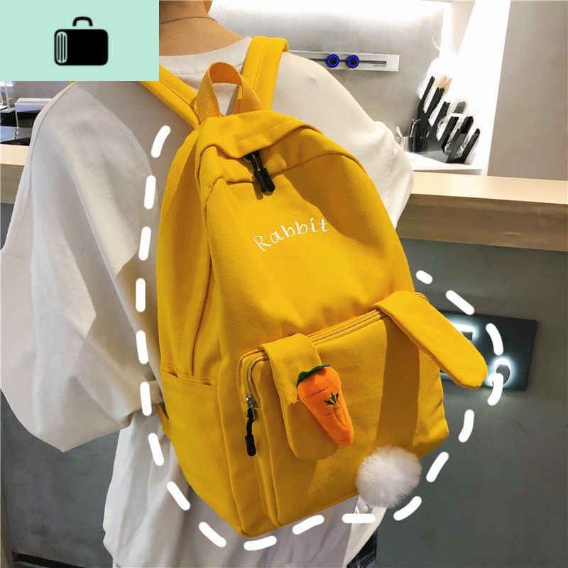 【可发货】书包女卡通原宿中学生双肩包女学生简约可爱少女背包萌NEWLAKE高清大图