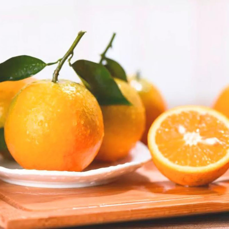 湖北屈乡精品桃叶橙脐橙时令水果新鲜水果年货三峡长江边咪咪甜橙中贵族桃叶橙高清大图