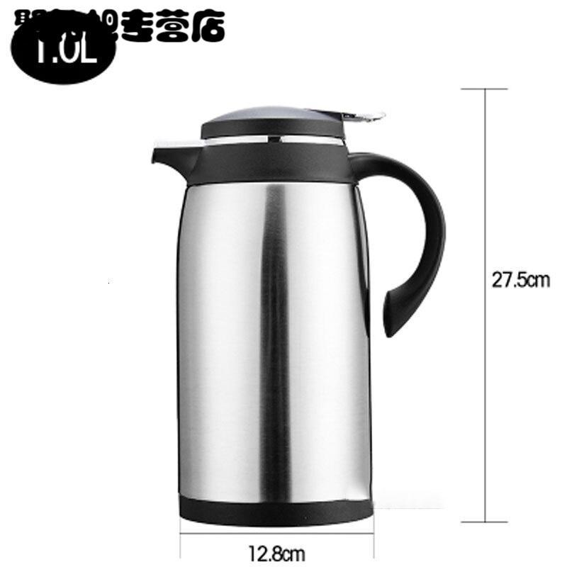 保温壶家用不锈钢热水壶暖壶车载保温瓶学生暖瓶玻璃内胆简约保温壶