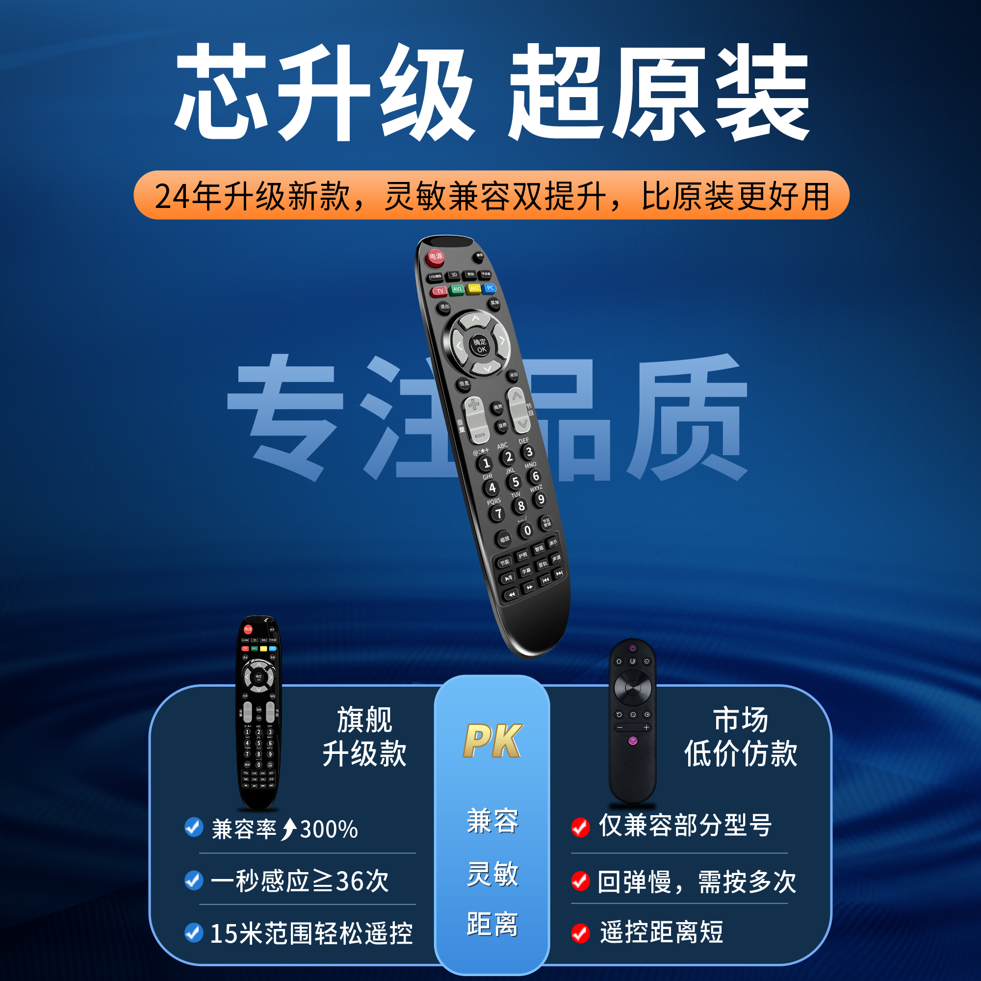 适用长虹电视机遥控器RP67C RP67F RP67D RP67B RL67K通用款智能液晶电视遥控器板高清大图