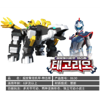 展高汇丰泰迷你特工队X玩具超级恐龙力量第二季金刚变形机器人恐龙男孩玩具儿童超变擎龙机甲特古斯8630