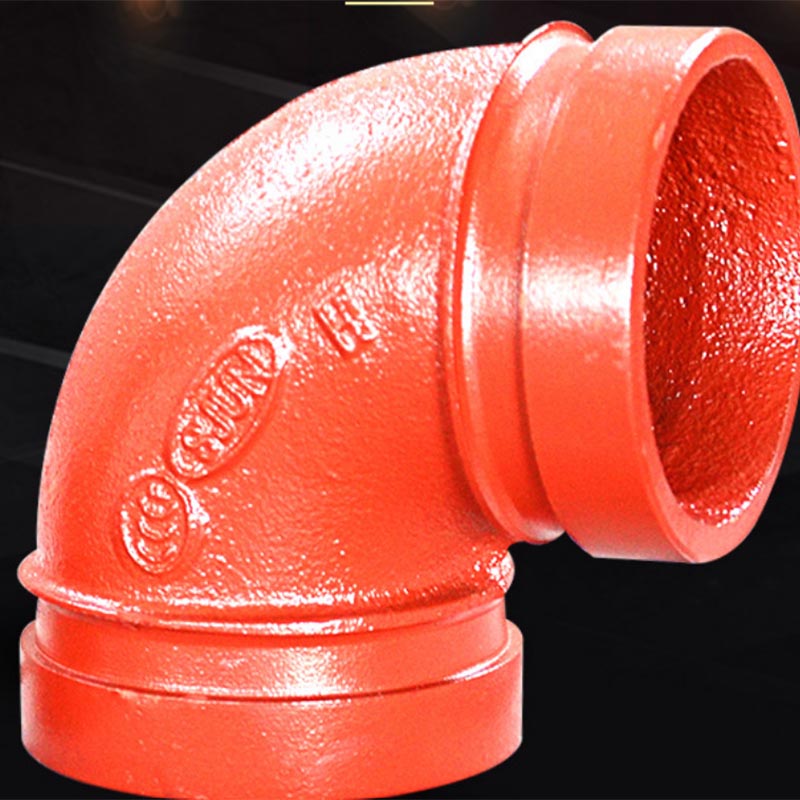 宾速沟槽90度弯头165.