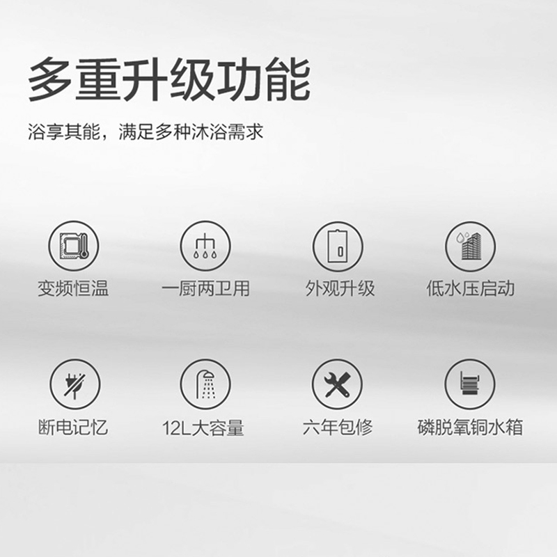 JSQ25-13HC2 恒温式燃气热水器 摩卡金