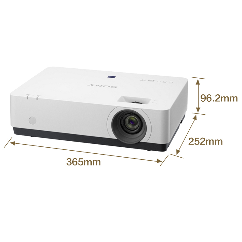 [套餐]索尼(SONY)EX435[100英寸4:3电动幕布]商务教育办公教学会议投影机高清家用投影仪3200流明XGA