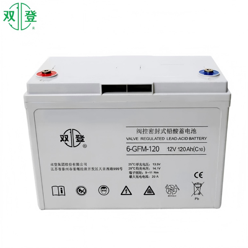 双登铅酸蓄电池6-GFM-120 含配件及安装高清大图