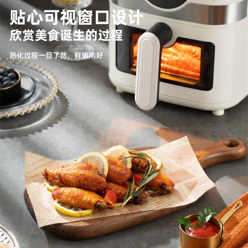 龙的(Longde)LD-KL5009空气炸锅家用多功能电炸锅5升实用大容量可视炸薯条机图片