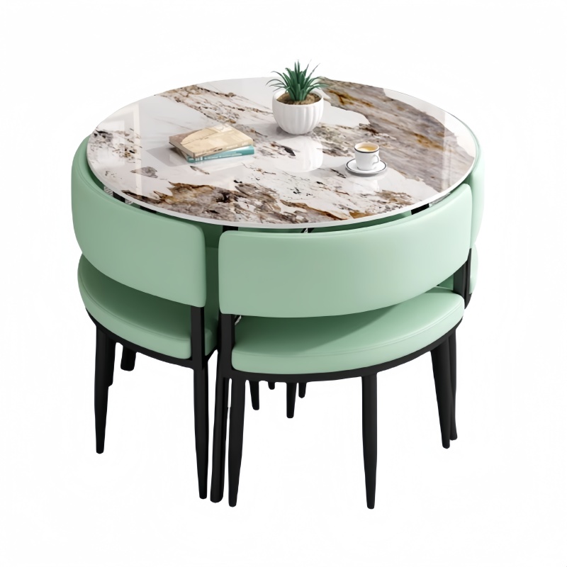 悦兴诚休闲桌 一桌4椅80*75cm 套高清大图