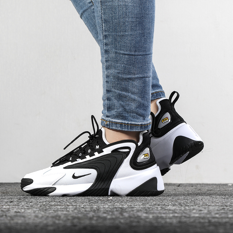 NIKE耐克女鞋2022春季新款老爹鞋跑步鞋zoom训练运动鞋AO0354-100