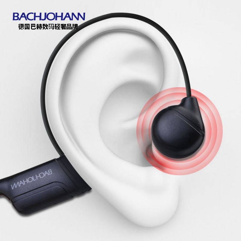 bachjohann德国巴赫s110骨传导蓝牙耳机真无线跑步运动健身骑行防水防
