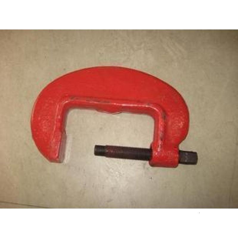 正品 上海黑猫牌 重型夹铁C字夹 2寸,钢材夹,固 50MM