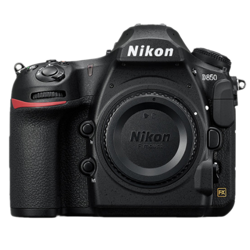 尼康(Nikon) D850 单机身 专业全画幅数码单反相机 高清相机 4575万像素 4K视频 礼包版