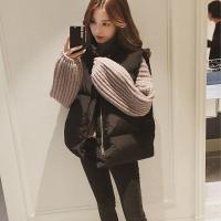 伊则新款棉马甲女韩版冬春秋背心chic潮羽绒棉马甲坎肩外套9852