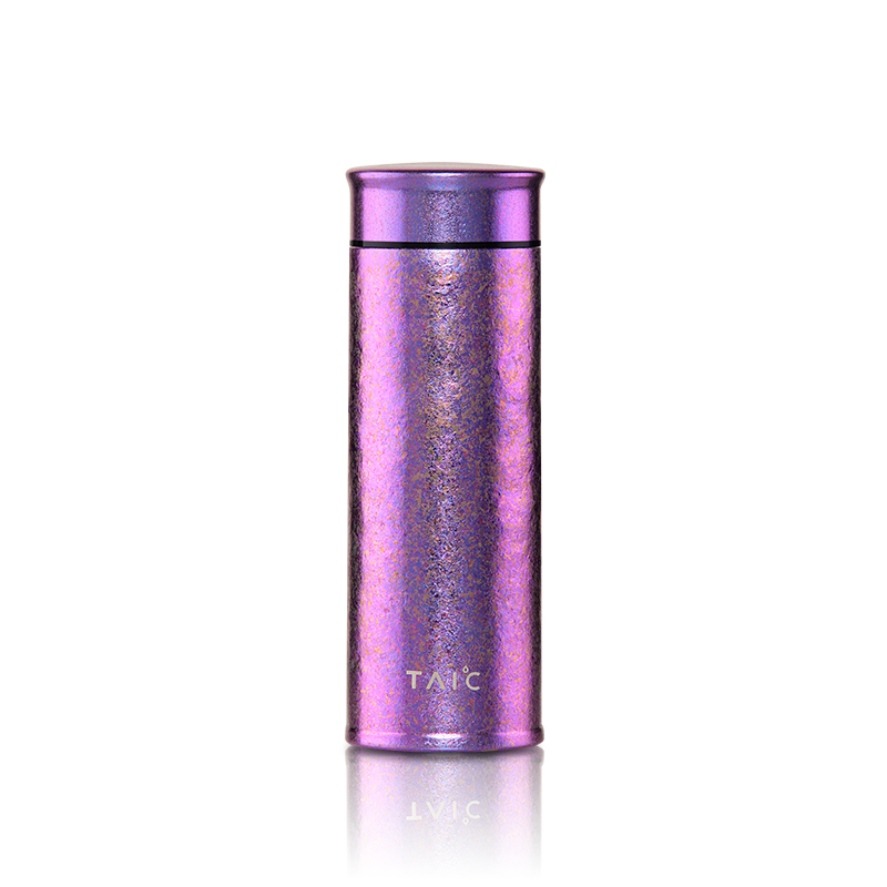 TAI℃钛度 大师系列纯钛保温杯B0269-1702-皓月银/瀚海蓝/流光金/枫叶红/迷梦紫 260ml