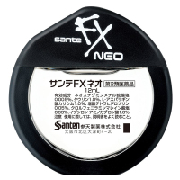 香港直邮 日本参天FX NEO清凉眼药水洗眼液(银色) 12ml 滋润眼睛眼部护理液 Healthy Life