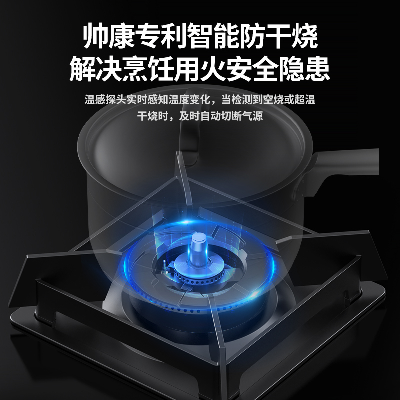帅康(sacon)C8315+E8T01F烟灶套餐变频抽油烟机侧吸式24立方大吸力家用抽烟机燃气灶吸油烟机灶具套装天然气