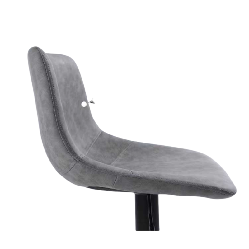 河洛伟业吧台椅 高脚凳 灰色把高清大图