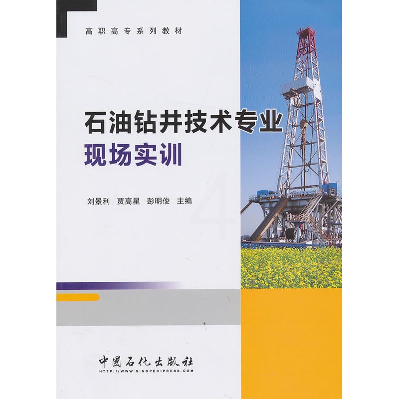[正版]石油钻井技术专业现场实训高清大图
