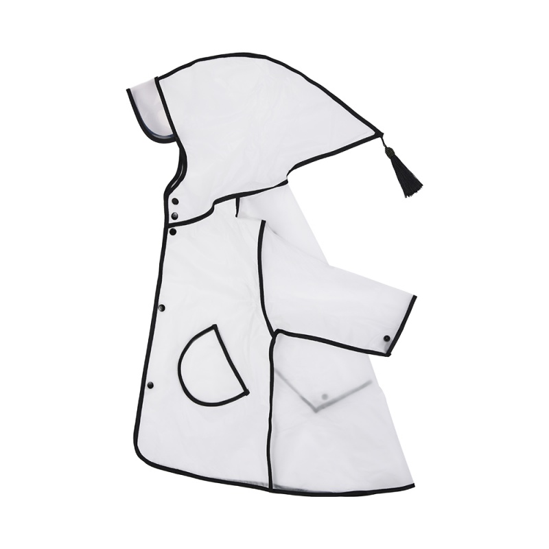 美帮汇儿童雨衣女童宝宝雨披幼儿园男童透明雨衣防水中小童学生小孩雨披高清大图