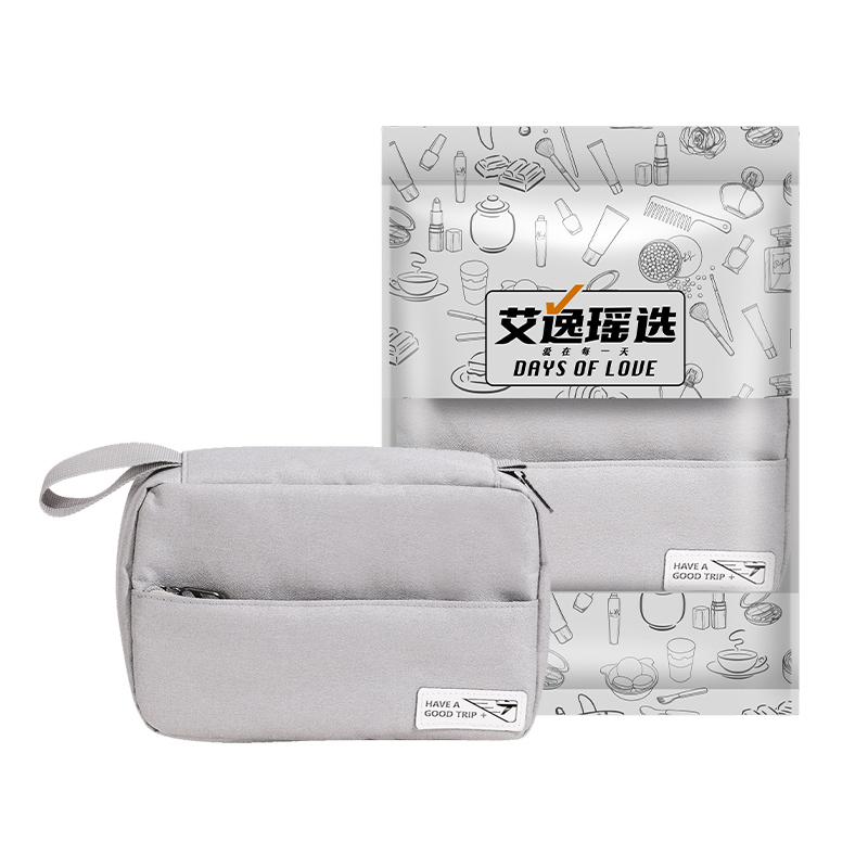 艾逸瑶选 逸出行双耳仓挂钩洗漱包 SN-1805高清大图