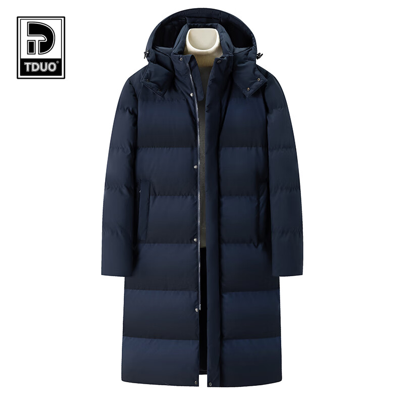 Tduo长款加厚羽绒棉服R21 件高清大图