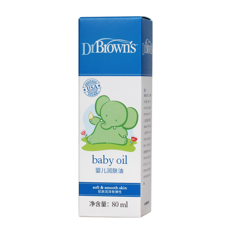 布朗博士(Dr.Brown’s) 婴儿宝宝润肤油 80ml