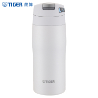 虎牌(Tiger)保温杯原装进口超轻保冷杯304不锈钢单手易开自动落锁MJE-A036 360ML