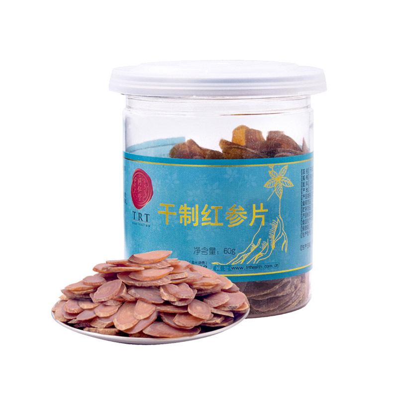 同仁堂干制红参片60g