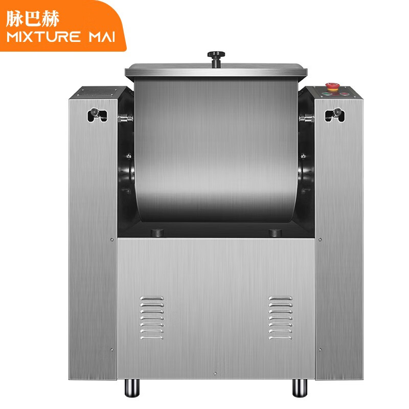 脉巴赫 380V商用低音和面机精装刀式25kg不锈钢电动面粉搅拌机拌面机拌馅机MBH-HWJ-25A