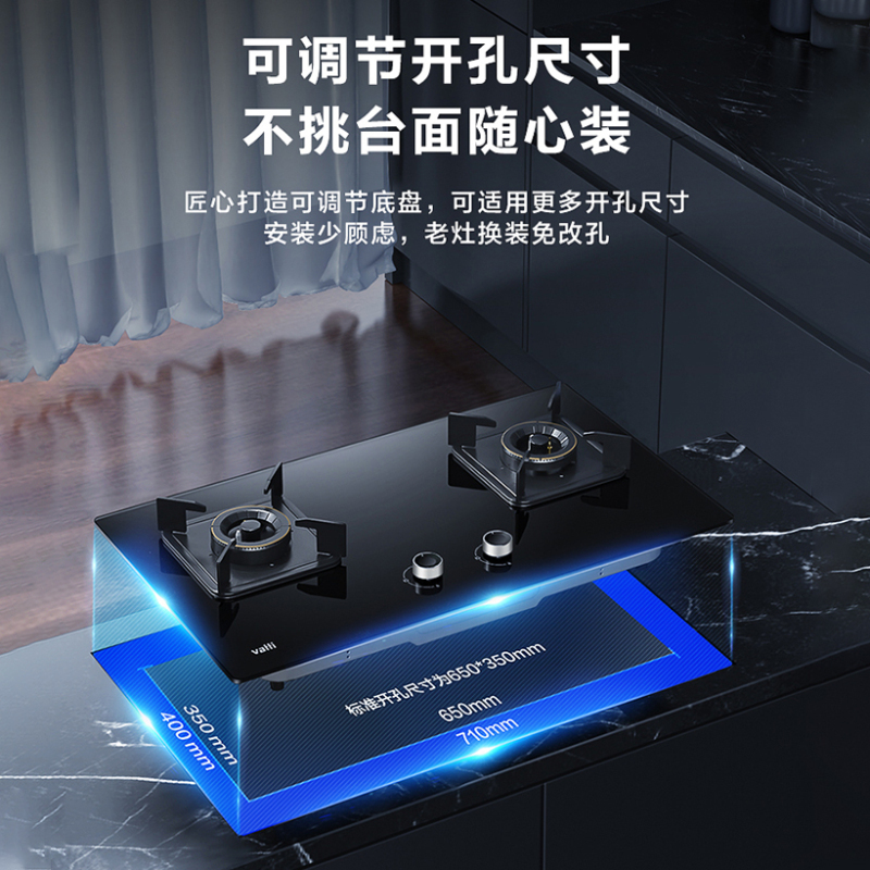 华帝(vatti)24立方顶侧双吸抽油烟机灶具套餐液化气5.0kW燃气灶烟灶套装i11142+i10071B