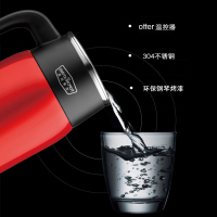 拓璞创造 DK342R 0.5升 迷你电水壶 养生壶 不锈钢无缝内胆 焼茶壶 泡面 旅游 出国自用 办公室 温奶 多功能