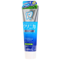 狮王 LION CLINICA 齿力佳 ADVANTAGE防蛀立式牙膏 柑橘薄荷型 130克 清新口气 牙龈护理