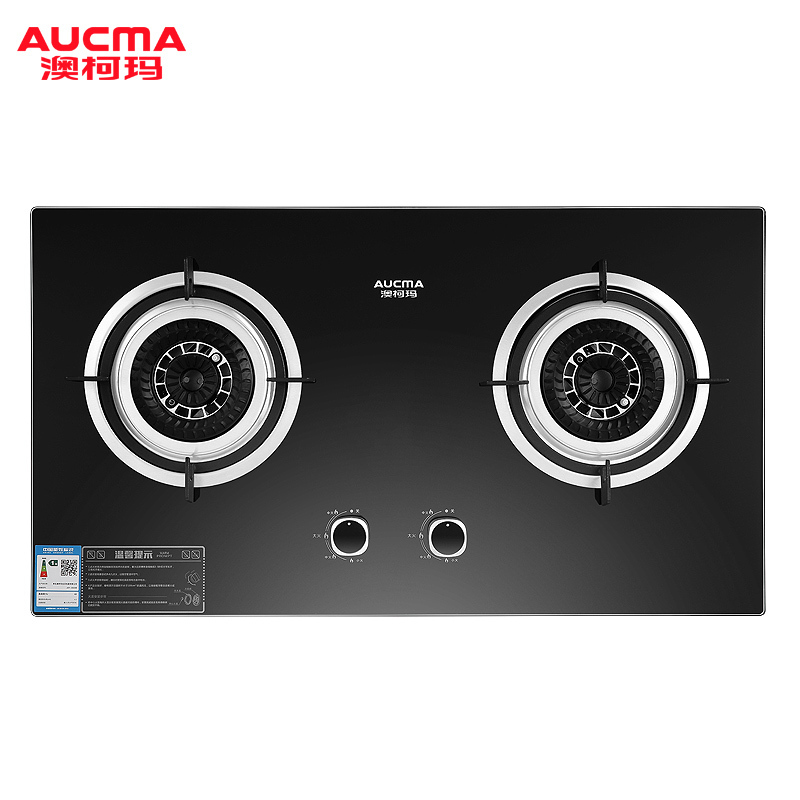 澳柯玛(AUCMA)JZT-3D23B(天然气)台嵌两用钢化玻璃燃气灶具煤气灶4.5KW