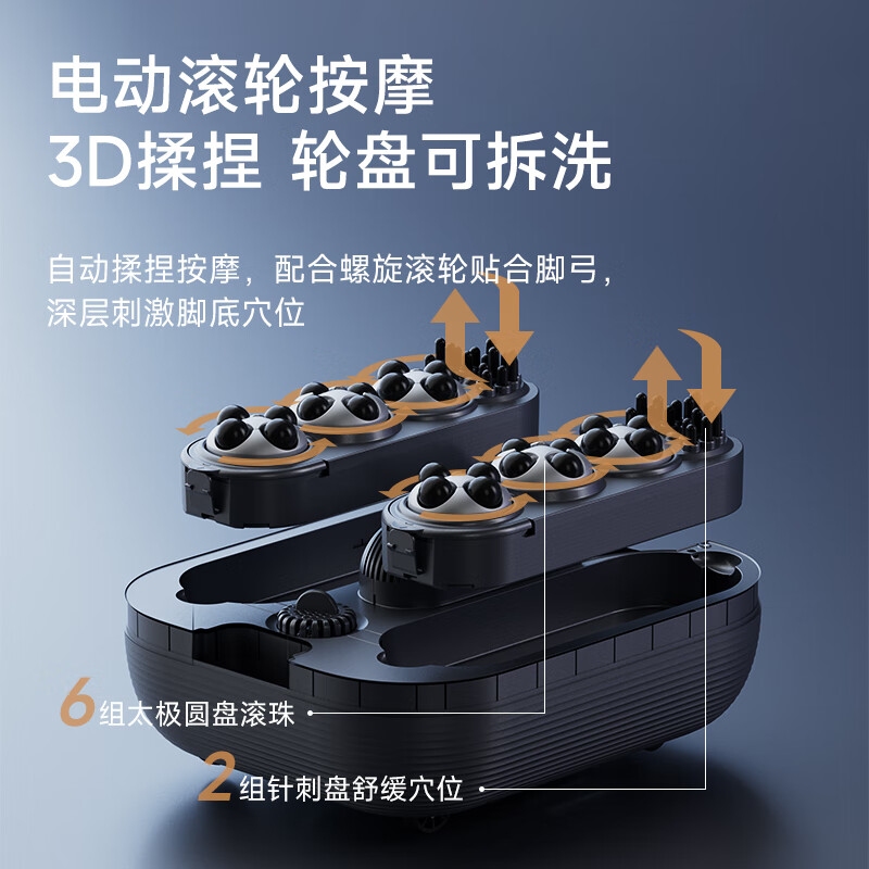 凯诗捷(KASJ)Z201泡脚桶露华灰高清大图